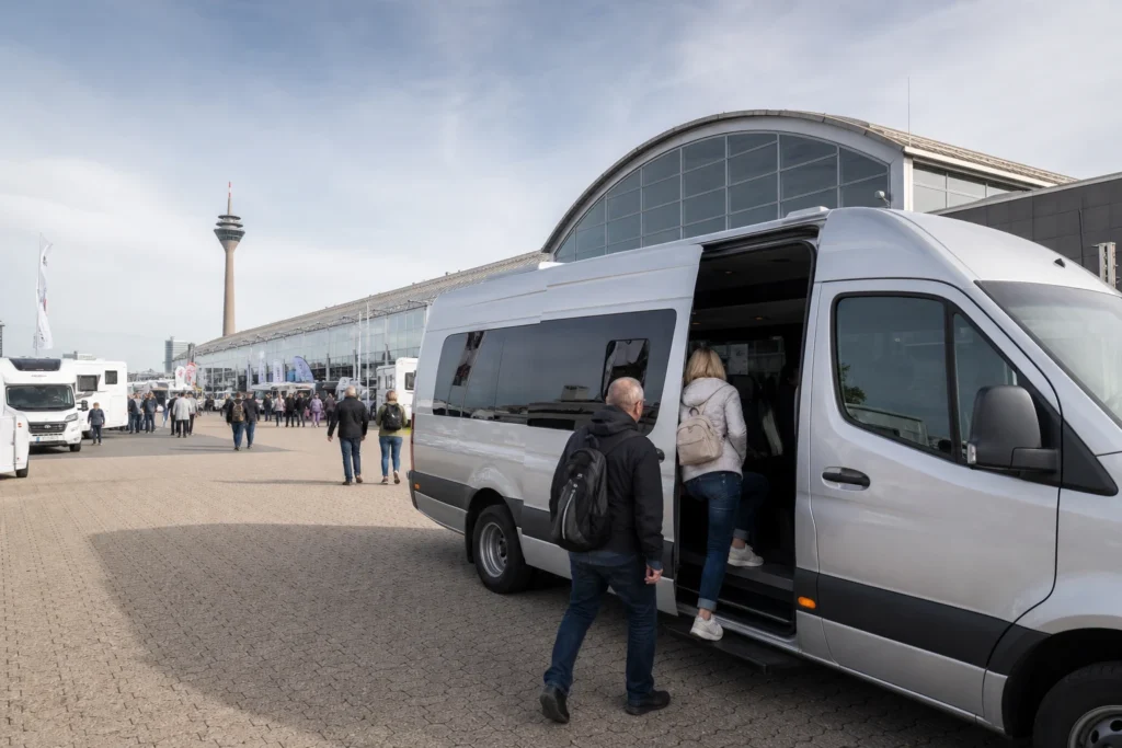 Caravan Salon Düsseldorf 2026: jak zaplanować przejazd busem z Polski – Niemcy