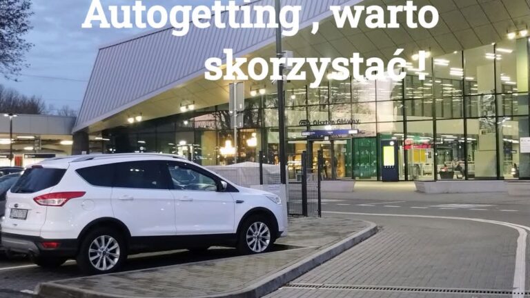 Bus przewoźnika Autogetting, przewóz osób.